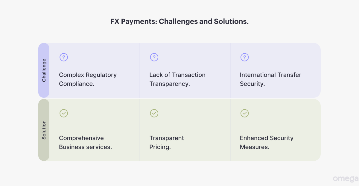 Other foreign exchange payments challenges