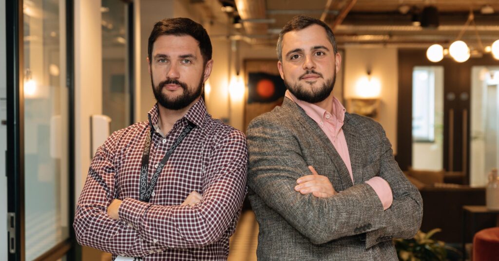 David Manasyan and Sergey Rossman - the founders of Omega