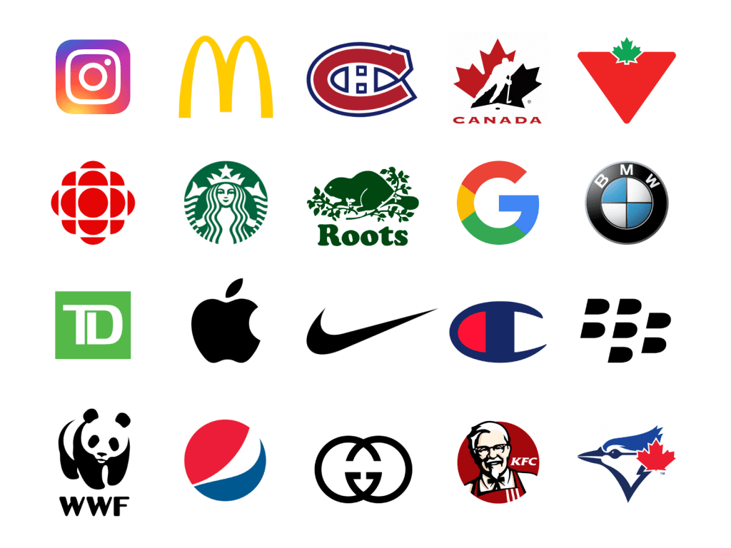 Examples of famous brands